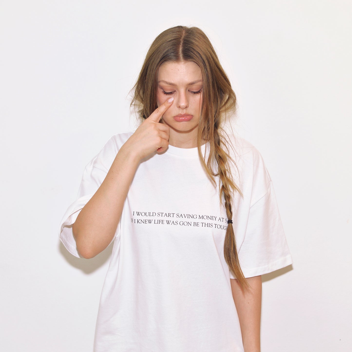 "Saving Money" Oversized T-shirt