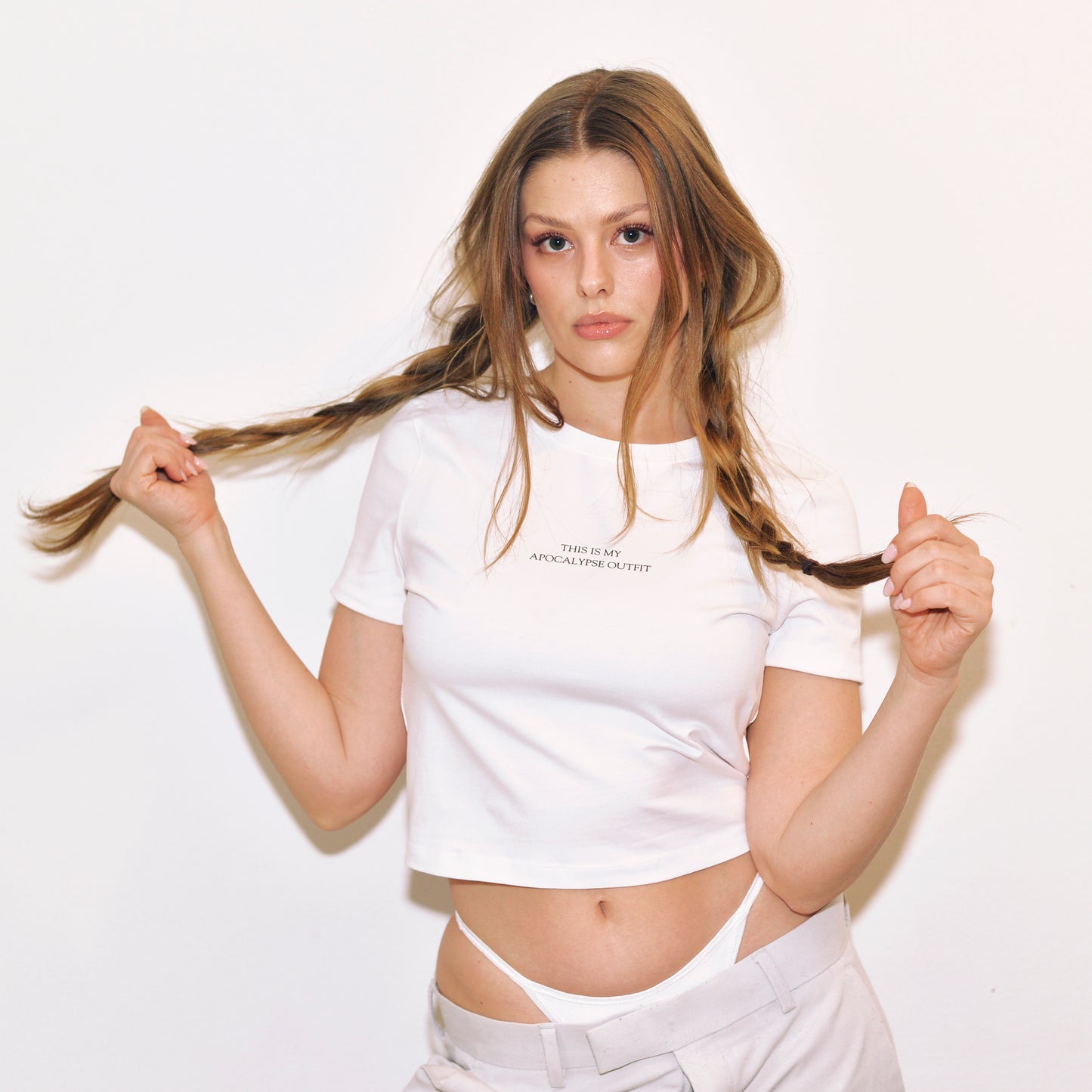 "Apocalypse" Cropped Tee